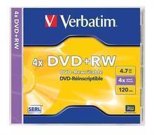 Rewritable DVD+RW Disky