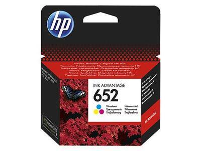 F6V24AE Toner pro Deskjet Ink Advantage 1115 series tiskárnu, HP 652 barevný, 200 stránek