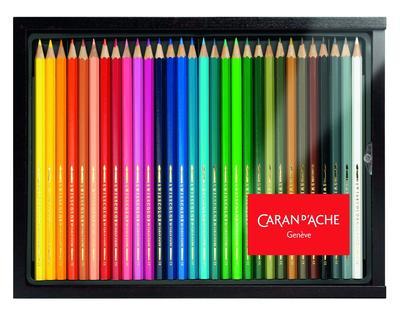 Pastelky "Swisscolor", 30 ks, box,  CARAN D'ACHE 1285.430