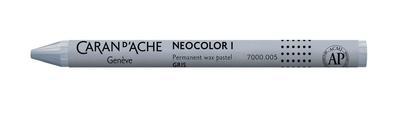 Pastel "Neocolor I", grey, CARAN D'ACHE 7000.005