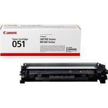 CRG-051 Toner pro i-SENSYS LBP162dw, MF269dw, MF267dw, MF264dw tiskárny, CANON, černá, 1,7 tis. stra