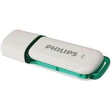 USB  "Snow", bílá, 8 GB, USB 2.0, PHILIPS PHMMD8GSNOWU2