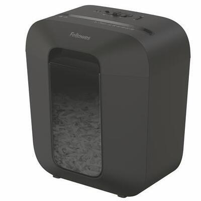 Skartovací stroj "Powershred® LX25", křížový řez, 6 listů, FELLOWES 4170501