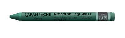 Akvarelový pastel "Neocolor II", dark green, CARAN D'ACHE 7500.229