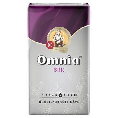 Káva mletá, pražená, vakuově balená, 250 g, DOUWE EGBERTS "Omnia", silk