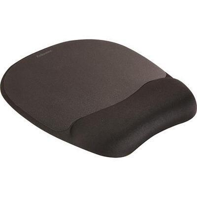 Podložka pod myš "Memory Foam", černá, s pěnovou opěrkou zápěstí, FELLOWES