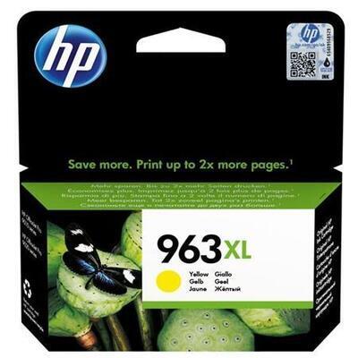 3JA29AE Inkjet cartridge pro OfficeJet Pro 9010, 9020 tiskárny, HP 963XL, žlutá, 1600 stran