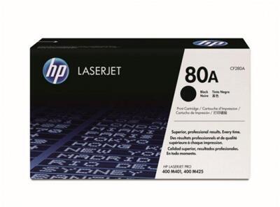 Toner pro "LaserJet Pro 400 M401 series, M425" tiskárny, HP "CF280A" Černá, 2,7 tis.stran