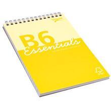 Spirálový blok "Unipad Essentials Shorthand", mix, B6, linkovaný, 80 listů, PUKKA PAD ESS-SHB6AST - 1/3