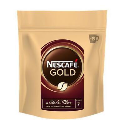 Káva, instantní, náhradní balení, 50 g, NESCAFÉ "Gold"