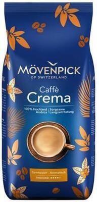 Káva "Café Crema", pražená, zrnková, 1000 g, MÖVENPICK