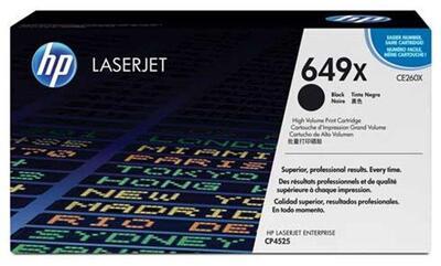 Toner pro "BarevnáLaserJet CP4525" tiskárnu, HP "CE260X" Černá, 17 tis.stran