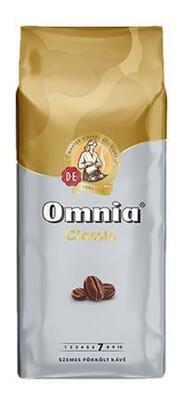 Káva zrnková, pražená, vakuově balené, 1 000 g, DOUWE EGBERTS "Omnia"