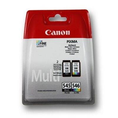 PG-545/CL-546 Inkjekt cart.multipack pro Pixma MG2450, MG2550 tiskárny, CANON černá, 2*180 stran