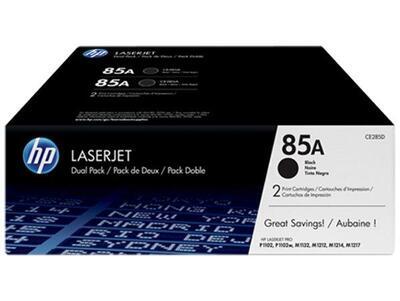 Toner pro "LaserJet P1102" tiskárnu, HP "CE285AD" Černá, 2*1,6 tis.stran