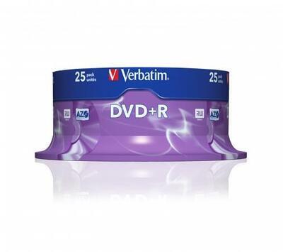 DVD+R 4,7GB, 16x, AZO, Verbatim, 25-cake - 1