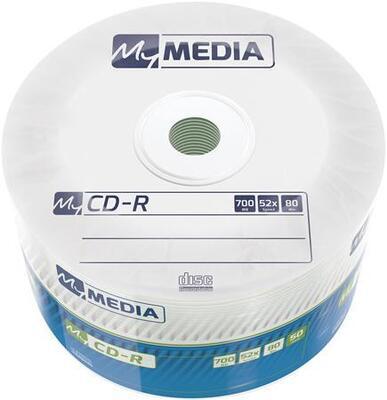 CD-R, 700 MB, 52 x, 50 ks, shrink, MYMEDIA 69201 - 1