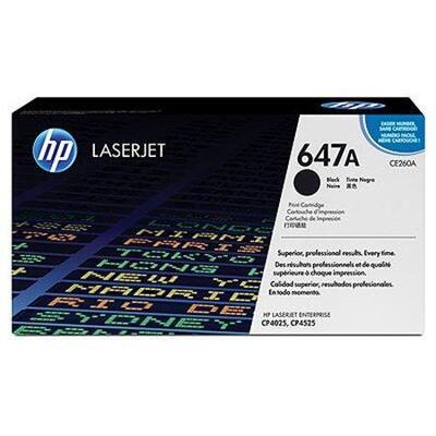 Toner pro "BarevnáLaserJet CP4525" tiskárnu, HP "CE260A" Černá, 8,5 tis.stran