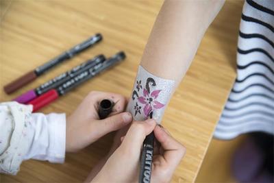 Sada Tetovací fix "Tattoo Pen Set" 4 ks, KREUL - 1