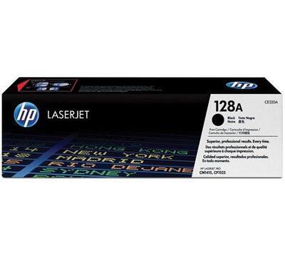 Toner pro "Barevná LaserJet Pro CM1415, CP1525N" tiskárny, HP "CE320A" Černá, 2 tis.stran