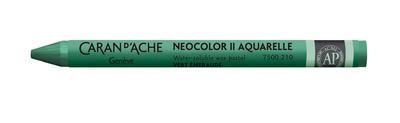 Akvarelový pastel "Neocolor II", emerald green, CARAN D'ACHE 7500.210