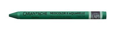 Akvarelový pastel "Neocolor II", phthalocyanin green, CARAN D'ACHE 7500.710