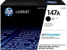 Tonerová kazeta pro tiskárny LaserJet Enterprise M611DN, M635H, HP 147A, černá, 1, HP W1470A