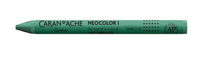 Pastel "Neocolor I", emerald green, CARAN D'ACHE 7000.210