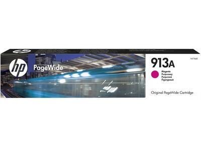 F6T78AE Inkoust pro PageWide 352, 377, PageWide Pro 452, 477 tiskárny, HP 913, magenta 3 tis. stran