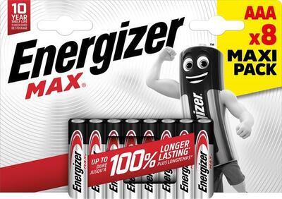 Baterie "MAX", AAA, 8 ks, ENERGIZER