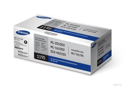 MLT-D119S Toner pro "ML1610, 2010, 4521" tiskárny, SAMSUNG černá, 2 tisíc