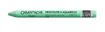 Akvarelový pastel "Neocolor II", jade green, CARAN D'ACHE 7500.211