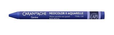 Akvarelový pastel "Neocolor II", royal blue, CARAN D'ACHE 7500.130