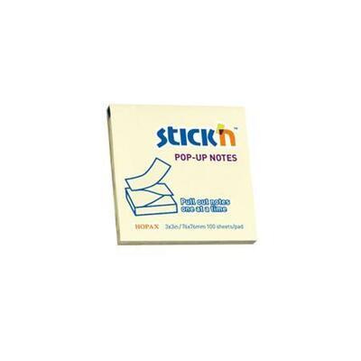 Samolepící bloček "Z", žlutá, 76x76 mm, 100 listů, STICK N 21395 - 1