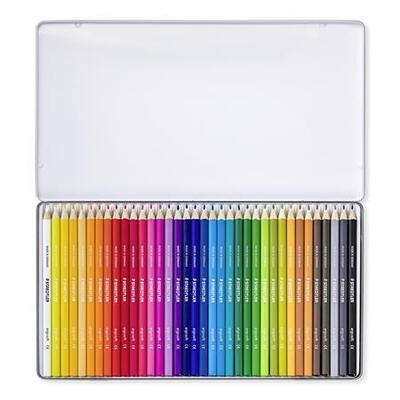 Barevné pastelky "Ergo Soft", 36 barev, trojhranné, STAEDTLER 157 M36 - 1