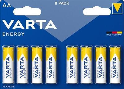 Baterie "Energy", AA, 8 ks, VARTA