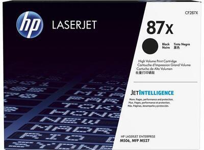 Toner HP 87X, do tiskárny LaserJet M506, M527, černá, 18k, HP