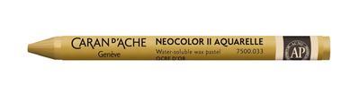 Akvarelový pastel "Neocolor II", golden ochre, CARAN D'ACHE 7500.033