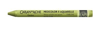 Akvarelový pastel "Neocolor II", light olive, CARAN D'ACHE 7500.245