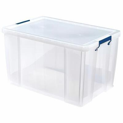 Úložný box "ProStore", čirá, plast, 85 l, FELLOWES