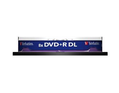 DVD+R DL, 8,5GB, 8x, Verbatim, Double Layer, 10-cake - 1