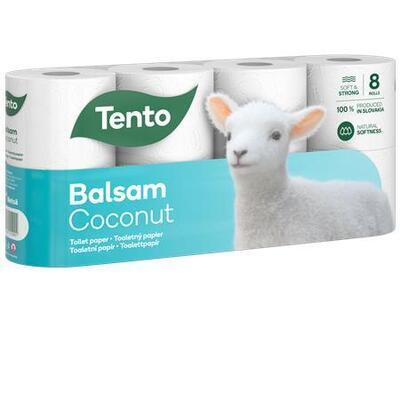 Toaletní papír "Balsam Coconut", 8 rolí, 3-vrstvý, TENTO 229389 - 1