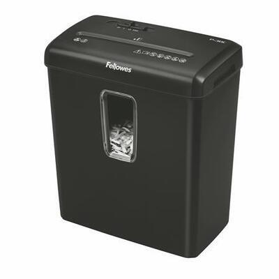 Skartovací stroj "Powershred® P-30C", křížový řez, 6 listů, FELLOWES 6008101