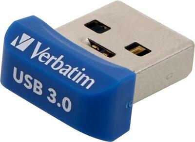 64GB USB Flash 3.0, 80/25 MB/sec, VERBATIM "NANO STORE ´N´ STAY" - 2