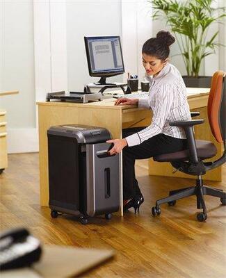 Skartovací stroj "Powershred® 99Ci", křížový řez, 17 listů, FELLOWES  - 2