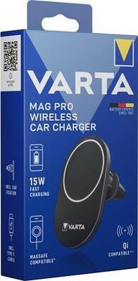 Držák a nabíječka do auta "Mag Pro", Qi/USB-C PD, 15W, VARTA 57902101111 - 2