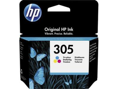 3YM60AE Inkoustová cartridge HP 305, do tiskárny DeskJet 2320, 2710, 4120, mix barev, 100 stránek, H - 2