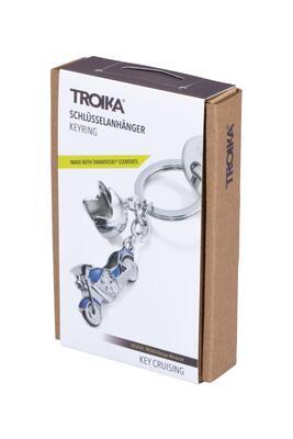 Klíčenka "Key crusing", 2 přívěsky, se SWAROVSKI® elements, TROIKA - 2