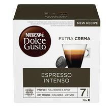 Kapsle do kávovaru, 16 ks, NESCAFÉ "Dolce Gusto Espresso Intenso"