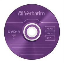 DVD-R 4,7GB, 16x, AZO, barevné, Verbatim, slim box - 2/6